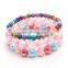 Kids boutique Beads Bracelets Baby Girl Bangles Transparent pearl Beaded Bracelet Bangles Gift School Hot Sale