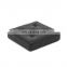 Customized PU Faux Leather Folding Storage Ottoman with air hole  cube Foot Rest Stool Seat Black Living room furniture