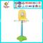 Plastic cheap colorful play outdoor basketball stand for children