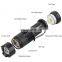 portable ultraviolet flashlight zoomable LED UV torch light with clip