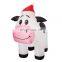 Giant Advertising Inflatable Cow Model With Blower