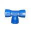 ISO 2531 ductile cast iron all socket tee pipe fitting