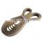Polyurethane timing belt PU stainless steel toothed drive belt