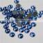 Wholesale light emerald flat back hotfix rhinestone crystals