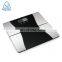Glass Plate Free Sample Electronic Floor Bathroom Body Fat Scale With Body Analyzer