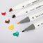 Triangle pen holder 48 colors 60 colors double-headed student children watercolor pen washable watercolor water soluble marker 1 buyer