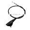 Qinghe Factory Manufacturer Machine Made Spare Parts Replacement Black Color CB125 Motorcycle Clutch Cable