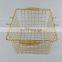 wire mesh storage baskets Metal Wire Mesh Fry Basket with Handles wire mesh storage baskets