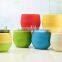 Environmentally plastic ceramic round flower pot