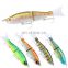 Amazon 17cm 56g Super Strong Japanese Sinking Sea Fishing Swimbait Wobbler Two Sections Jointed Lure With Soft Tail