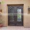 Home wrought iron double door model designs