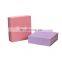 Cosmetic essence set gift drawer pull out box custom printed adhesive stickers paper box with bottles and eva cushion