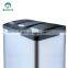Household Recycle Trash Bin  Kitchen Recycle Bin  PP Cover Satin Finishing Stainless Steel Recycle Bin