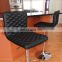 China Supplier Pu Seat Portable Luxury Barber Shop Chair Stool Of Chrome Base