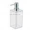 OEM ODM Available Square Shape 250ml pet plastic shampoo spray dropper bottle with plastic bottle cap