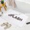 Custom Printing Anti Slip Microfiber Bathroom Rug Floor Bath Mats