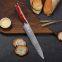8 Inch Bread Knife Damascus Stainless Steel Professional Grade Bread Kitchen Knife Serrated Edge Cake Crusty Bread Knife