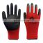 Factory Supply Anti Abrasion Latex Coated Knitted Dipped Safety Working Protective Construction Gloves For Men