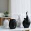 Nordic INS Style Figurines Frosted Design Human Body Model Home Room Flowers Decorative Ornament Ceramic Vase