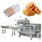 High Speed Flow Pack Bread Cake Bun Pillow Wrapping Packaging Machinery Croissant/Donut Horizontal Packing Machine