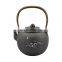 Nordic style Moroccan laser logo cast iron cup set teapot
