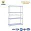 Supermarket Multi Tiers White Metal Display Stand