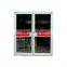 Safety passage hall aluminum alloy glass flat door