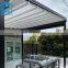 Easy Assembly Powder Coating Motorized Outdoor Folding PVC Awning Pergola Retractable Roof