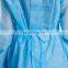 Free sample blue color disposable nonwoven PP or SMS apron or isolation gown