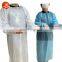 Long Sleeve Disposable Plastic CPE / PE  Apron Waterproof Isolation CPE Gown