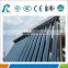 All glass 30 evacuated tubes solar collector, heat pipe solar collector price