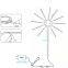 Fireworks LED Strip Lights Holiday Decoration Colorful Music Sync Fireworks LED Light Firework For Room Party