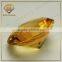 Golden-Yellow Gemstone Good Quality and Low Price Glass Gemstone
