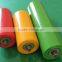China factory sell red steel conveyor belt idler roller