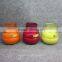 honey pot glass cup candles
