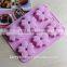 Custom fashionable silicone chocolate molds