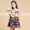 Satin Fabric Clothing Tea-Length Baby Girl Casual Dress for Clothing Imported from China