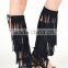 Knee high gladiator sandals for women shoe manufactuer women flats tassel latest ladies sandals