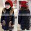 New fashion casual winter down coat for children wear snow weather baby clothes wholesale kids winter jacket (ulik-J009)