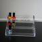 3 tier Nail polish stand Varnish bottle display Clear acrylic organiser