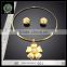 Newest arrived african gold plated jewelry set for woman dress AHK1098                        
                                                                                Supplier's Choice