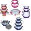 3889 plastic stainless steel kitchen pots