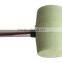 Household rubber hammer black and glass fiber handle