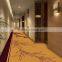 Wilton corridor carpet for hotel, Machine made cut pile Wilton carpet for hotel