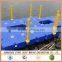 Plastic floating platform for working floating pontoon