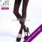 ladies black solid running tights