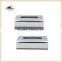 Square plastic tissue box chrome