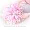 Wholesale Baby Dance Shoes,Pink Shoes with Flower Toddler Girls Bridal Ballet Shoes