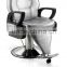 2015 Grey all purpose barber chairs for hairdressing;Model barber chairs with comfortable footrest