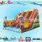 big inflatable slide the safari theme, animal inflatable slide for sale, 3d elephant n hippo double lane slide